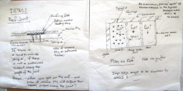 The Shed Roof Construction Plan - Detail 01