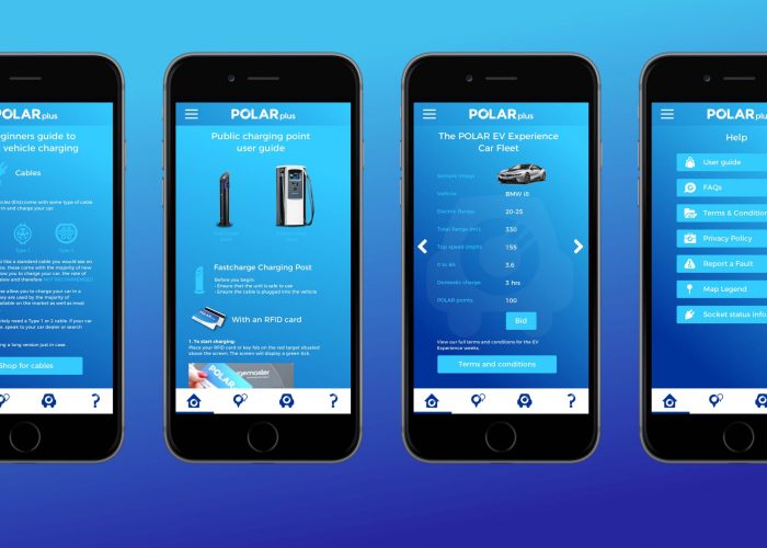 Polar Plus User UI App Designs