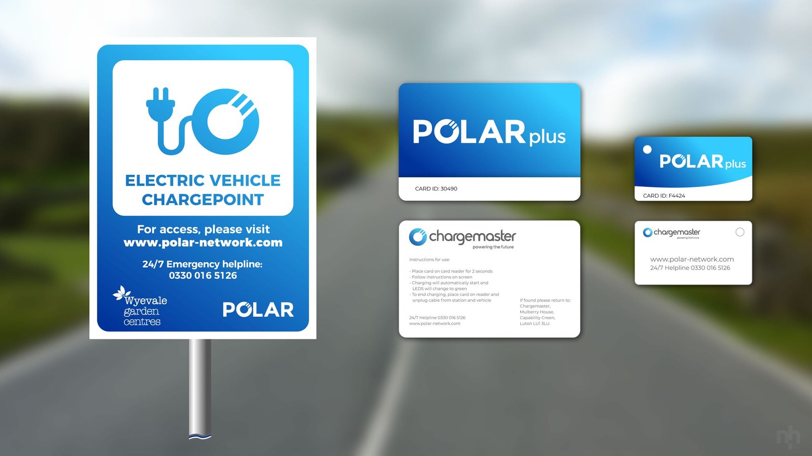 Chargemaster Signs And Charge Cards