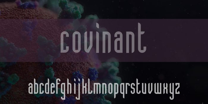 Covinant Typeface - In Progress