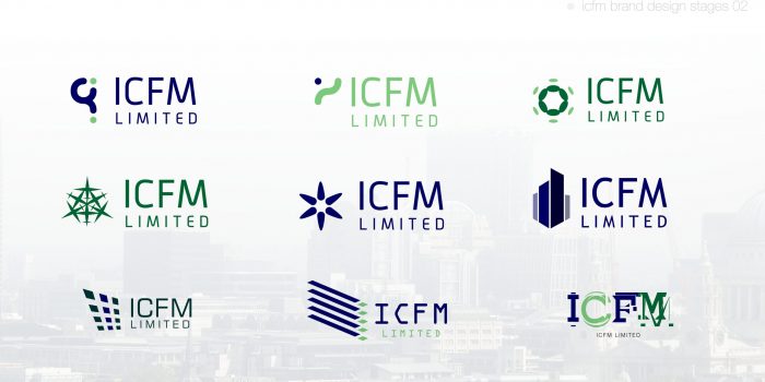 ICFM Brand Design - Design Stage Options