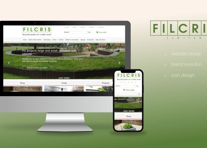 Filcris Website Home Page Design