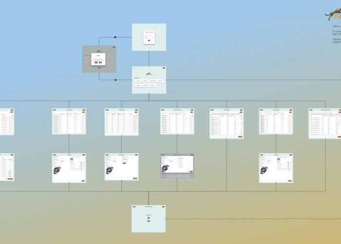Pursuit UX UI - Admin Login System Design Options