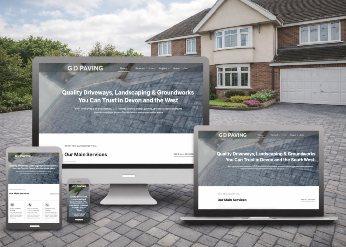 GD Paving Website - Keypoints