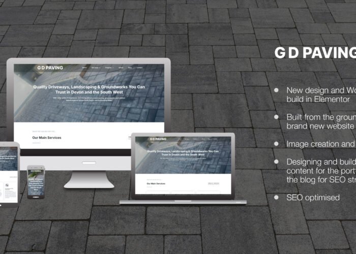 GD Paving Website - Keypoints